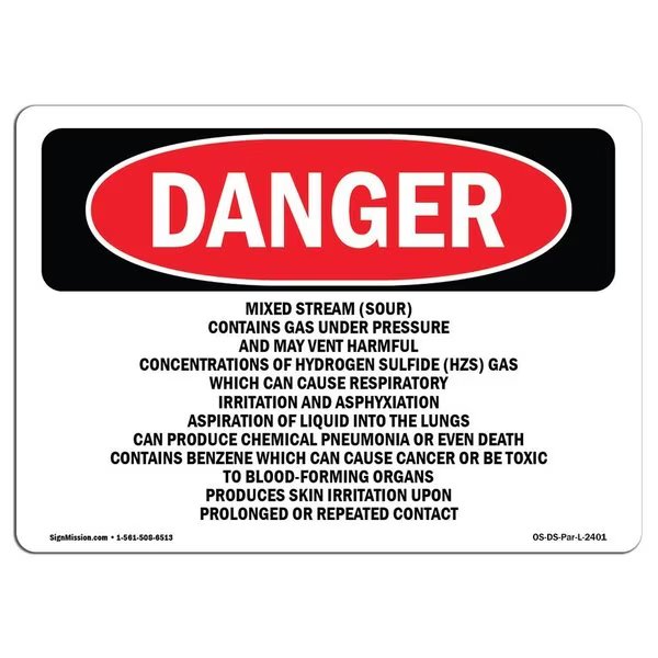 OSHA Sign, 3.5